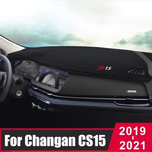 Car Dashboard Cover Dash Mat For Changan CS15 2016 2017 2018 2019 Auto Dash Mat Non-slip Sun Shade Pad Carpets