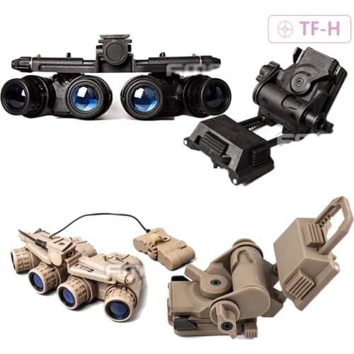 FMA No Function Dummy Tactical Airsoft Helmet GPNVG 18 Night Vision Goggle Model +Plastic L4G24 NVG Mount for PVS15/18 GPNVG18