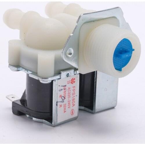 FPS180A AC220V general washing machine double inlet water valve home electrical appliance workmanship washer replacement parts