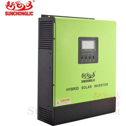 Sunchonglic inverter60A/80A MPPT Hybrid Solar Inverter with AC Charger 48v 5kva Inversor Pure Sine Wave
