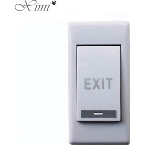 Access Control Exit Button Exit Switch Mini Door Release Push Exit Door Opener Door Lock System Push Exit Button Free Shipping