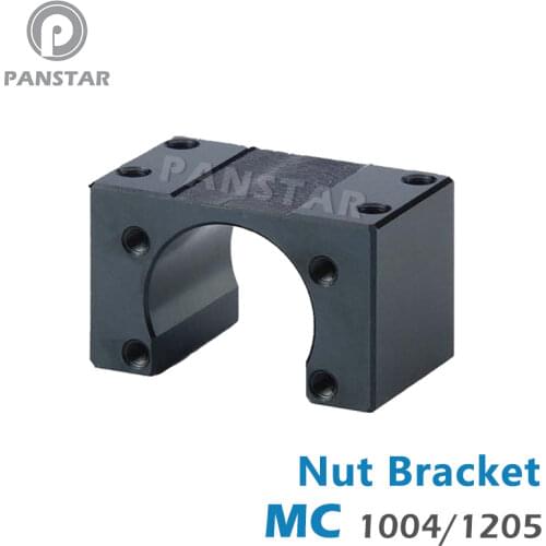 PANSTAR Nut Bracket ballscrew nut housing MC1004 MC1205 for THK TBI HIWIN NSK PMI COMTOP GTEN ballscrew Nut