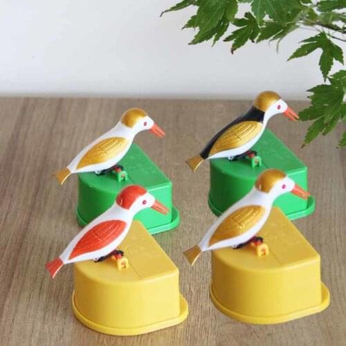Small Bird Toothpick Container Automatic Toothpick Dispenser Home Creative Toothpick Holder Storage Box Desk Decoration Accessor
