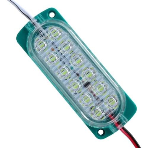 POWERMASTER BRIGHT FLASHING BLINKING GREEN LED MODULE 2835 24 VOLT 1.2 WATT
