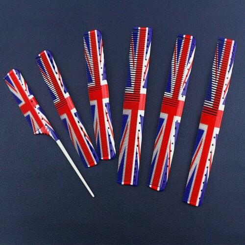 Professional Hair Comb Resin Heat Resistant Pin Tail Comb Salon Barber Hair Cutting Hairdressing Combs Hair Care Styling Tools