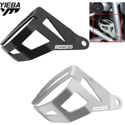 CNC Motorcycle Rear Brake Fluid Reservoir Guard Cover Cap Protect FOR BMW R 1200 GS LC ADV Adventure 2013 2014 2015 2016