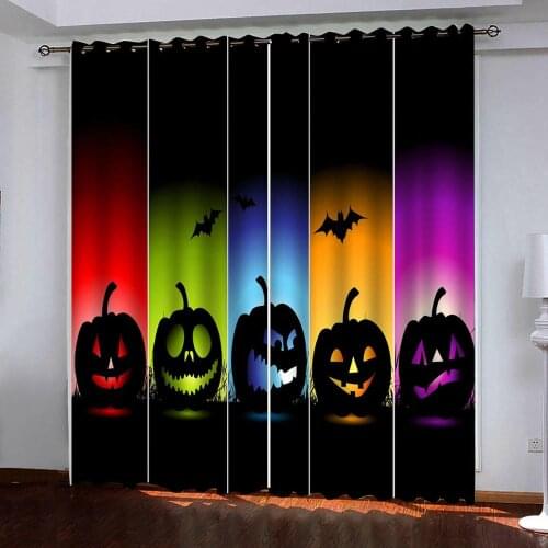 Blackout 3D Photo Curtain cute Curtains For Kids Room Window Treatment Theme Curtain Drapes Home Decor