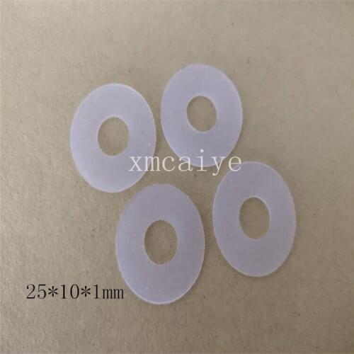 200pcs white rubber sucker25*10*1mm durable sucker