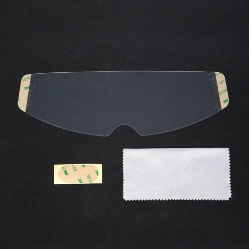 2019 New Safety Anti-fog film for Helmets Visor motorcycle helmet anti-fog patch fog lens UV transparent color fit all helmets