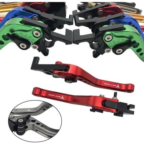 For YAMAHA MT 125 MT125 2016 2017 2018 2019 2020 Motorcycle Accessories CNC Short Brake Clutch Levers Handlebar Handle Hand Grip