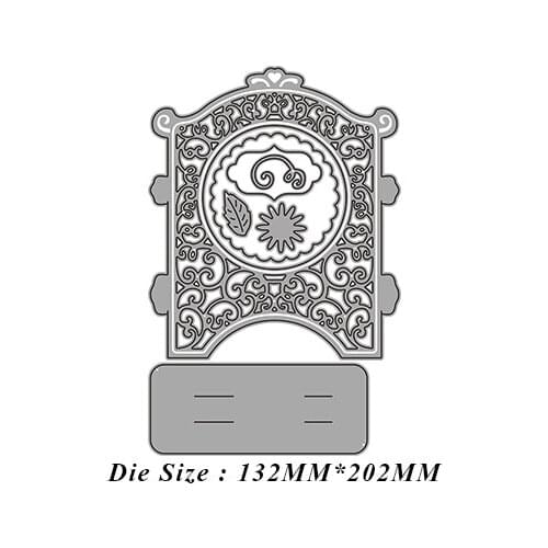 JMCRAFT 2021 3D Lace Creeting Card #1 Metal Cutting Dies DIY Scrapbook Handmade Paper Craft Metal Steel Template Dies