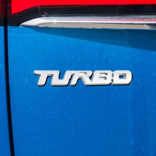 Motors Body Sticker Car Rear Side Body Alloy Decoration Letter Label Car Turbo Badge Accessories Sticker