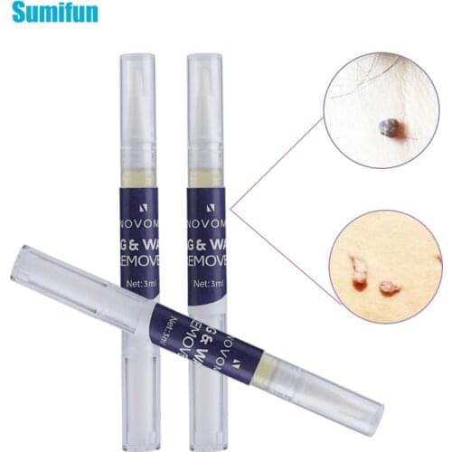 New Skin Tag Genital Wart Remover Pen Warts Liquid From Skin Tags Removing Against Moles Remover Anti Verruca Remedy 3ml C2236