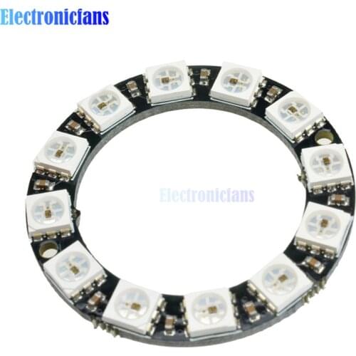 RGB LED Ring 12 Bits WS2812 5050 RGB LED With Integrated Driver Module For Arduino