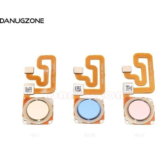 Fingerprint scanner Identification Sensor Home Button Return Key Flex Cable For Xiaomi Redmi 6 6A