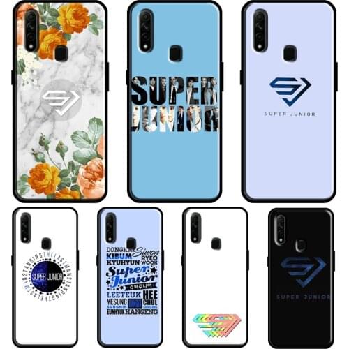 Super Junior Korean Kpop Case For OPPO A53 A31 2020 A5 A9 A15 A52 A72 A92 A1K A83 A91 A5S Find X3 Pro Reno 2Z Cover