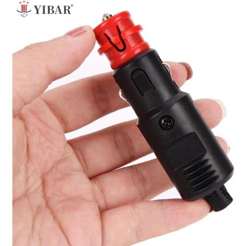 Universa 12V-24V Car Cigarette Lighter Plug Socket Power Plug Connection Male Adaptor Hot