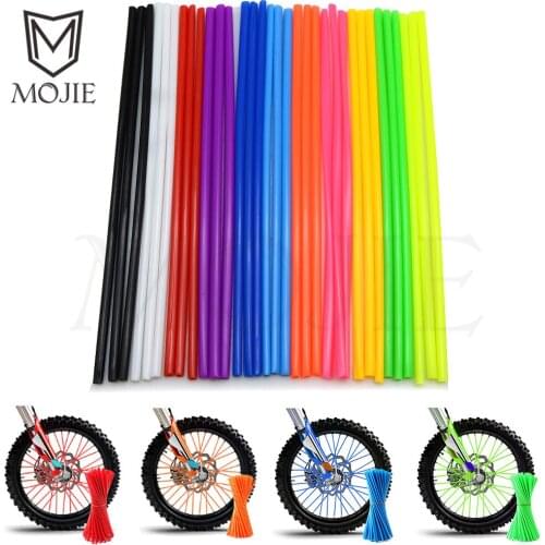 Universal Motorcycle Wheel Spoke Skin Dirt Bike Enduro Off Road Rim For Suzuki RM RMZ DR DRZ 85 125 250 250 450 400 S SB XC R SM