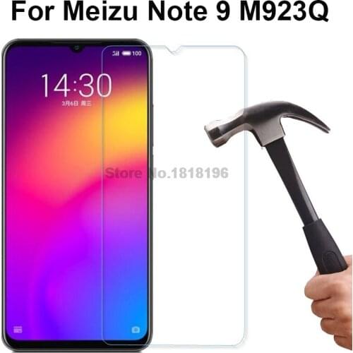 1PC 2Pcs Tempered Glass For Meizu Meilan Note 9 Screen Protector 9H Protective Mobile Phone Glass Film For Meizu M9 Note M923Q