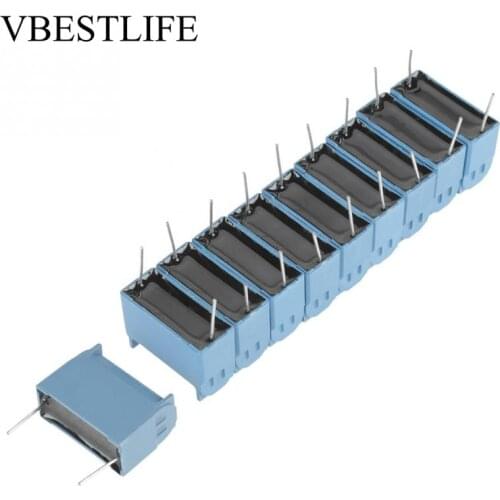 10Pcs Radial Lead Capacitor Induction Cooker Capacitor 0.33uF 630V Capacitor AC 1200V DC