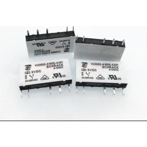 5V relay V23092-A1005-A301 V23092A1005A301 V23092 A1005 A301 5VDC 6A 5PIN