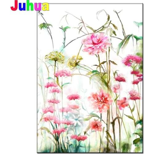 5d diy Diamond embroidery Flower Wall Art 3 Piece diamond painting Cross Stitch full square Rhinestones mosaic home adorn