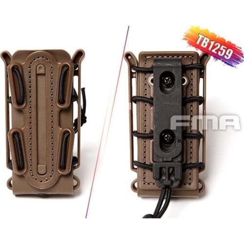 FMA helmet scorpion adx-1 pochette molle tactique Tactical Soft Shell Scorpion hunting Carrier for 9mm mag Pouch TB1259 BK/DE/FG