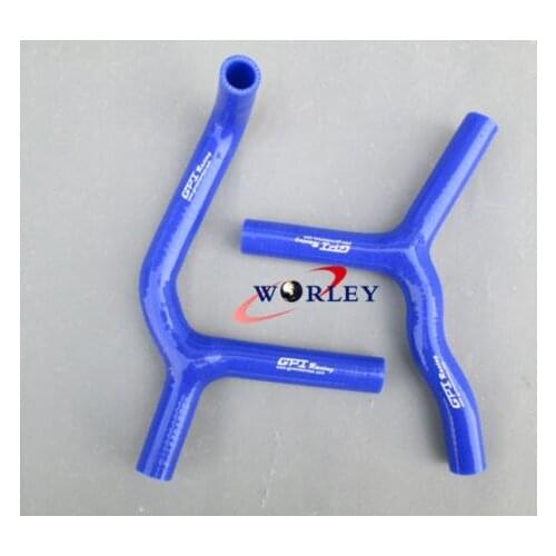 For silicone radiator hose Y kit KTM 85 SX 85SX 2003-2008 03 04 05 06 07 08 BLUE