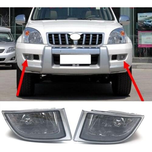 For Toyota Prado LC120 2700 4000 2003-2009 2pcs Car Front Fog Lamp Light