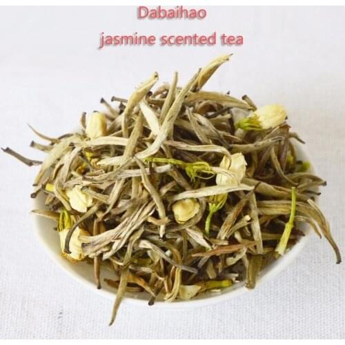 DZ- Chinese Tea Jasmine White milli-Silver Needle tea 250g green tea jasmine flower tea green tea jasmine tea with jasmine