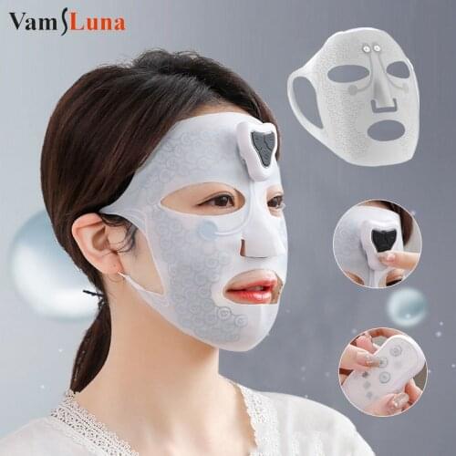 Electronic Facial Mask Instrument Moisturizing Microcurrent Facial Device Facial Mask Home Facial Beauty Instrument