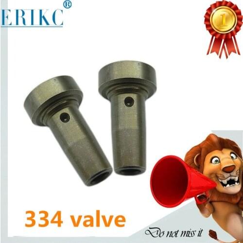 ERIKC 334 Control Valve Cap Nut Diesel Cr Fuel Injector F00vc01334 Valve Head Seat F 00v C01 334 for Bosch 0 445 110 Series