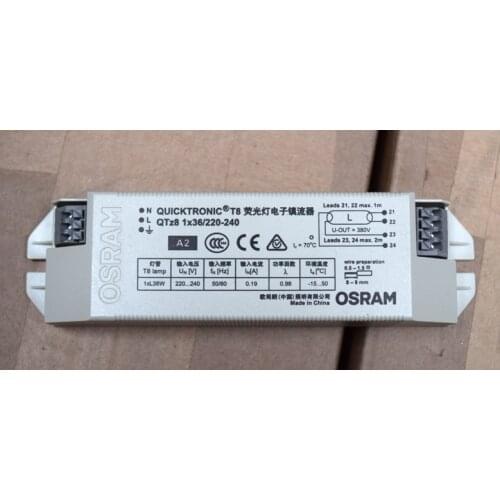 QTZ8 1X36W T8 Fluorescent Lamp Electronic Ballast For I Type lamps and lanterns