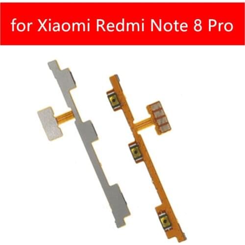 For Xiaomi Redmi Note 8 Pro Power Volume Side Key button Flex Cable On Off Switch Flex Cable Replacement Repair Parts
