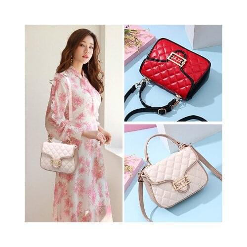 Contrast Color Leather Crossbody Bags for Women Travel Handbag Shoulder Women Bag Simple Shoulder Messenger CrossBody Bag 2020