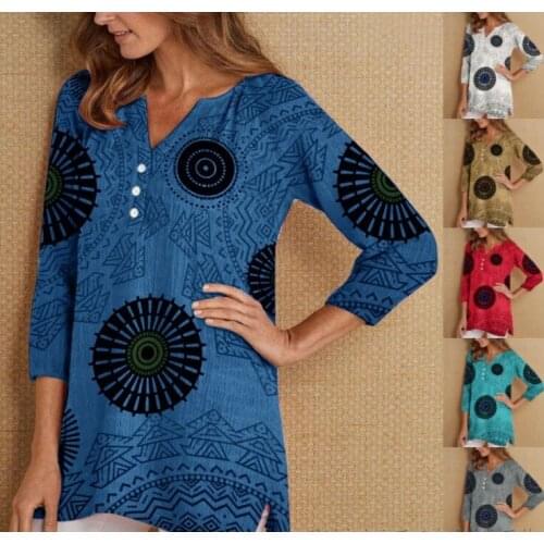 2021 Autumn New European And American Wish Printed Casual Jacket For Women Tshirts