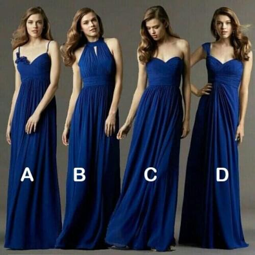 New Custom color & Size! Sweet 4 style long Bridesmaid Dresses many colors wedding dress, Prom Dress party dress women Plus size