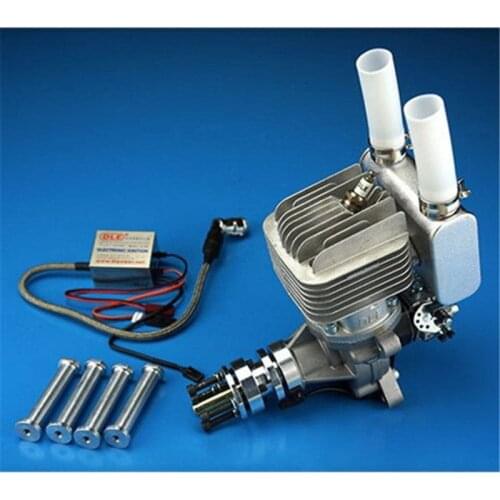 Original DLE DLE55RA 55CC RC airplane gasoline engine single cylinder two-stroke exhaust natural wind-cooled hand start