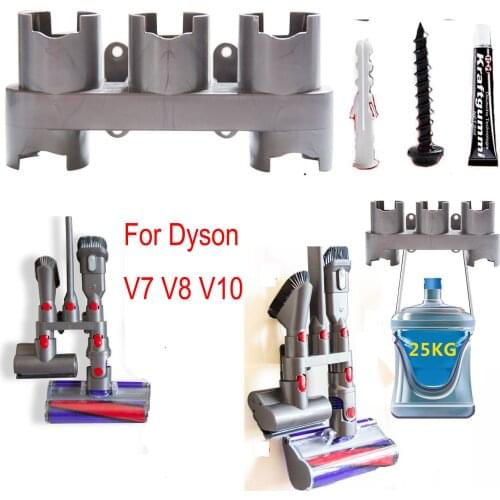 Accessories Storage Equipment Shelf for Dyson V7 V8 V10 V11 Absolute Brush Tool Nozzle Base Bracket vacuum Cleaner Parts