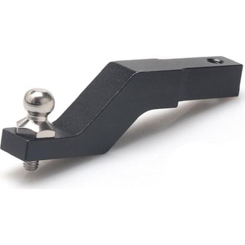 RC Car Metal Trailer Hook Drop Hitch Receiver for 1/10 RC Crawler TRX4 TRX-4 Rear Bumper Hook Upgrade Parts