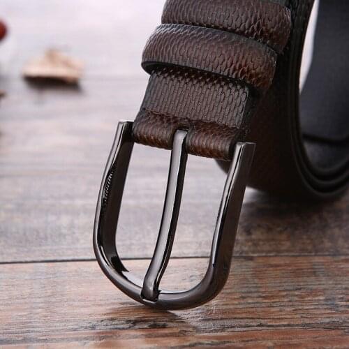 European and American Fashion Mens Leather Belt Gift Belt Pu,faux Leather 2020 New Creative Business Men Adult