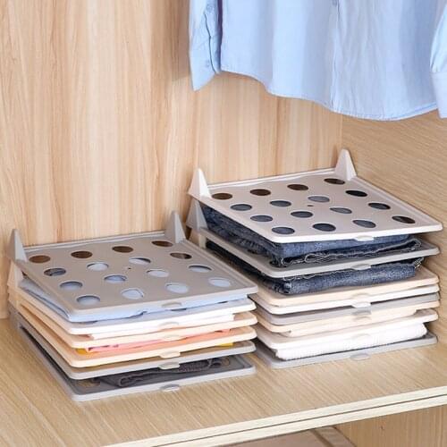 Clothing Storage Board Folding Board Organizer Wardrobe Clothes Arrangement