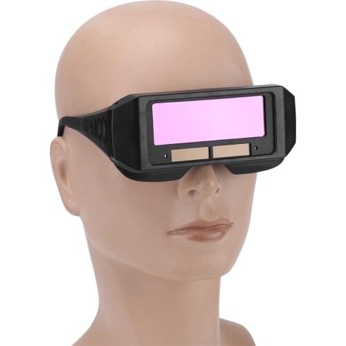 Solar auto darkening welding Helmet Eyes Protector Welder Cap Goggle Features Anti-ultraviolet Infrared radiation Lens Tools
