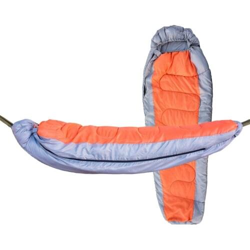 Outdoor products multifunctional separable thick sleeping bag hammock camping autumn and winter warmth waterproof hammock