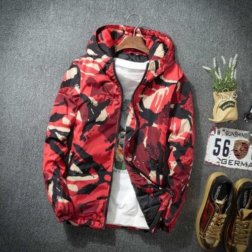Zozowang Autumn winter Mens Casual Hoodie Thick Camouflage cotton coat Men cotton parkas couple jacket winter Plus Size XS-8XL