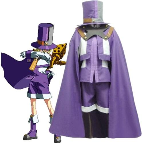 BLAZBLUE Carl Clover Cosplay Costume Any Size