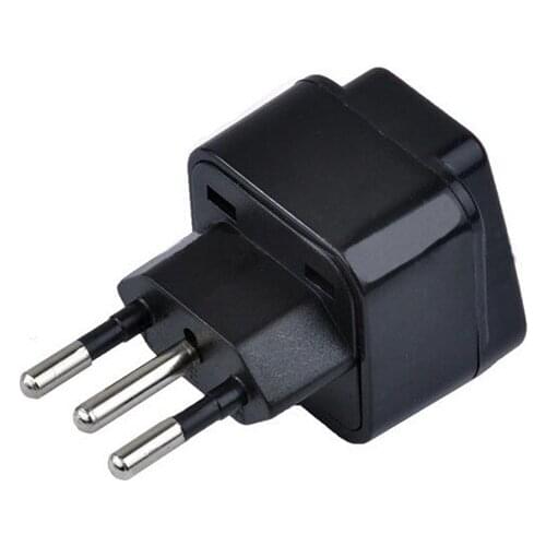 Brazil 3 Pin AC Brazilian Power Plug Wall Charger UK US EU AU to Brazil Travel Adapter Socket Converter For Home Travel Use