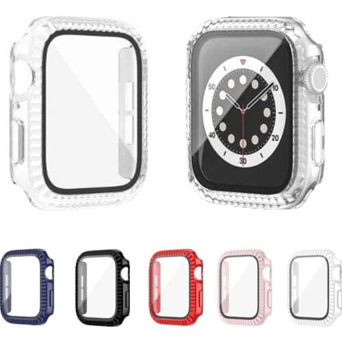 Watch Cover for Apple Watch Case 6 SE 5 4 3 2 1 40mm Case + Screen Cover for iwatch series 3 Case 42mm 38mm Watch Accessorie