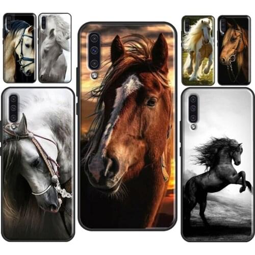 Horse Animal Phone Case For Samsung A72 A52 A42 A32 A12 A11 A31 A51 A71 A40 A50 A70 A10 A02S A21S A20e