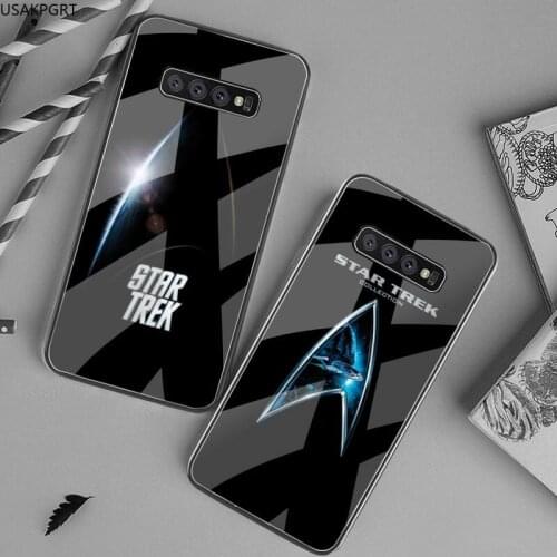 USAKPGRT Star Trek Custom Soft Phone Case Tempered Glass For Samsung S20 Plus S7 S8 S9 S10 Plus Note 8 9 10 Plus